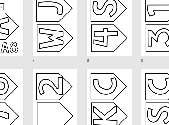 Baner na początek roku szkolnego i nagłówki na tablicę ogłoszeń