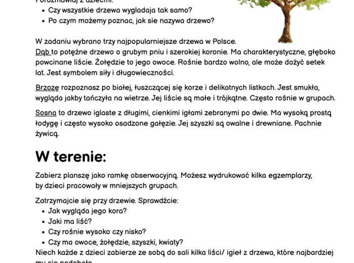 Projekt/ Innowacja własna "EDUKACJA w ruchu i relacji"- przedszkole i kl. 1-3