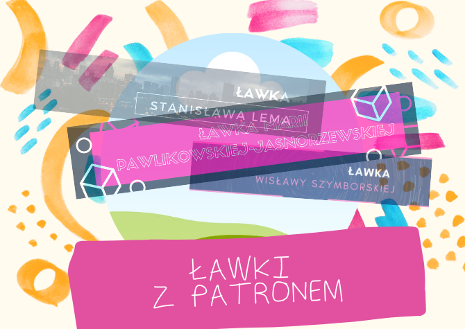 Niezwykłe ławki z patronem