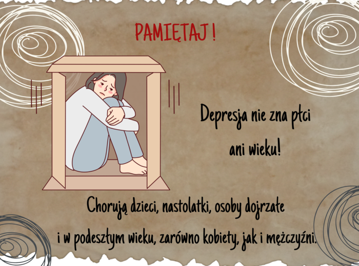 Dzień Walki z Depresją - gazetka ścienna.