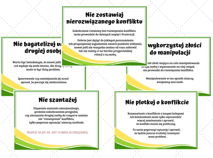 Konflikt z koleżanką/kolegą ze szkoły. Czego NIE robić?