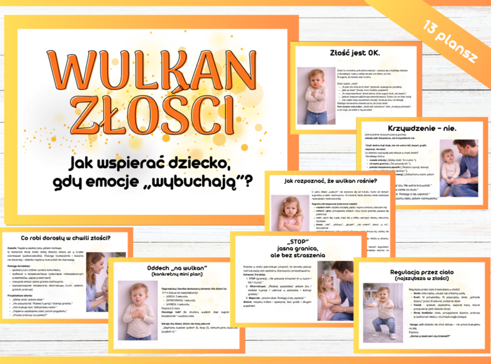 WULKAN ZŁOŚCI – jak wspierać dziecko gdy emocje „wybuchają”?