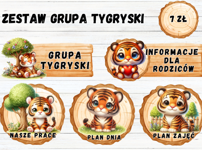 ZESTAW GRUPOWY GRUPA TYGRYSKI