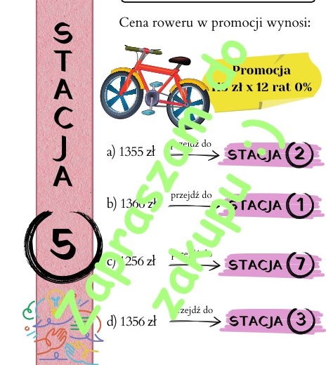 Stacje zadaniowe jako pomysł na lekcję - działania pisemne.