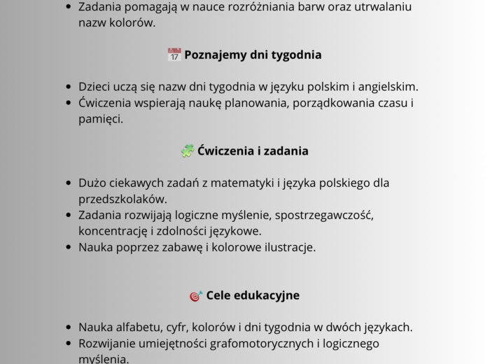 Materiały edukacyjne do najmłodszych - cyferki, literki i nie tylko