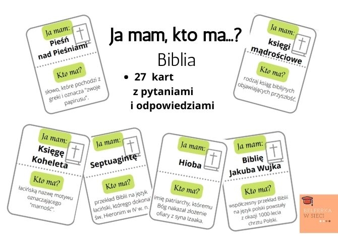 Ja mam... Kto ma? Biblia