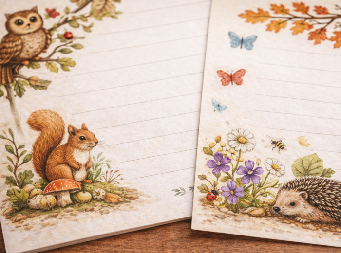 Leśny świat – karta pracy do wiersza ks. Twardowskiego