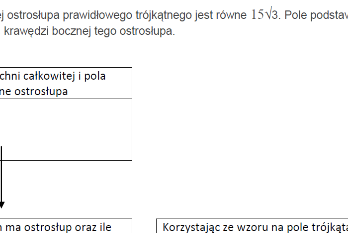 Łamacz matematyczny ostrosłupy