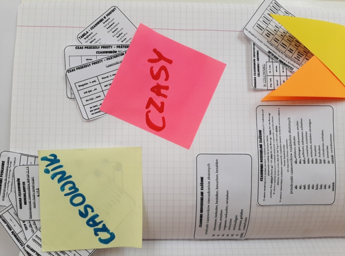 Wklejki z języka niemieckiego - czasownik