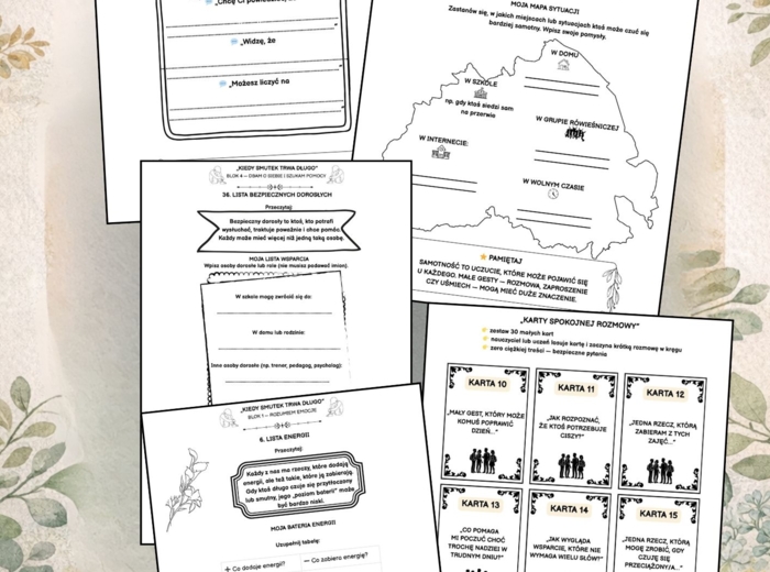 Ogólnopolski Dzień Walki z Depresją, Pakiet dla klas 4-8