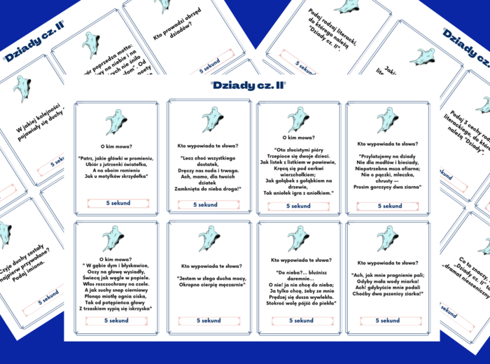 "DZIADY cz. II" – gra typu „5 sekund” - 64 pytania