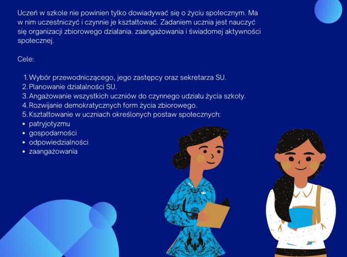 Plan pracy Samorządu Uczniowskiego