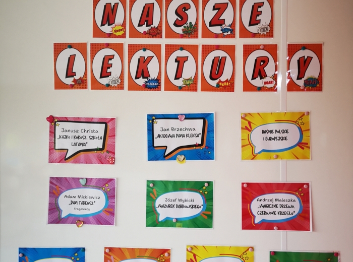 Lektury 4, 5, 6, 7, 8 // spis // wg nowej podstawy – GAZETKA // rozpoczęcie roku