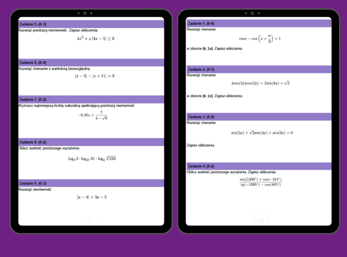 Autorski zbiór zadań maturalnych - Matematyka R
