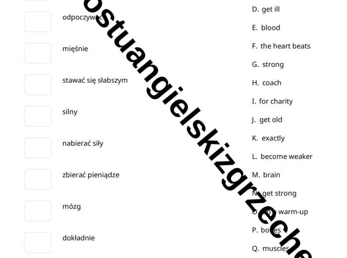 English Class A2 – Unit 5 – testy