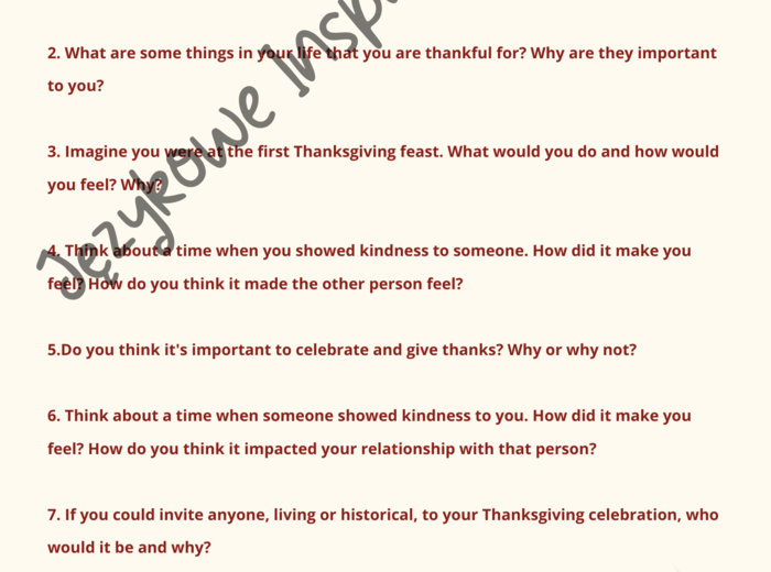 Thanksgiving worksheet A2+/B1