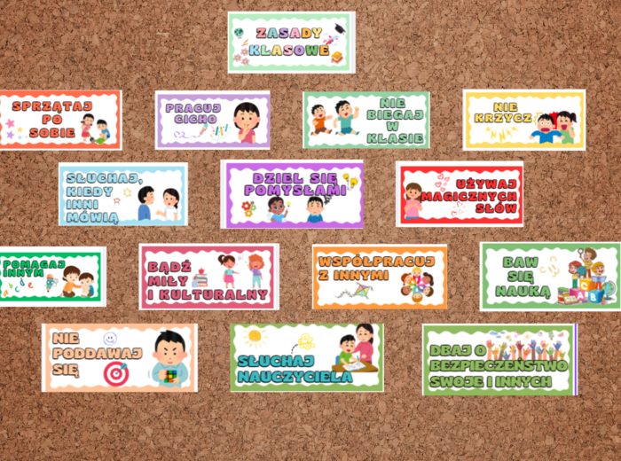 Zasady klasowe- gazetka
