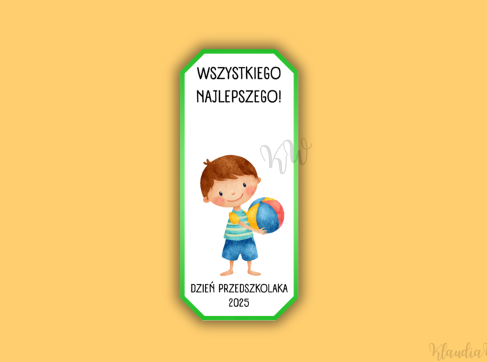 Zakładki na Dzień Przedszkolaka