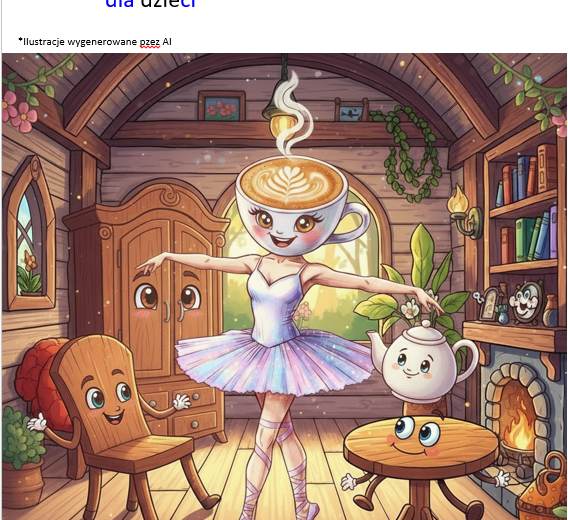 Ballerina Cappuccina - opowiadanie do nauki czytania sylabowego z modnym motywem!