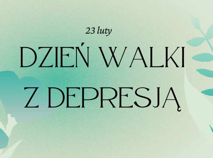 23 luty - Światowy Dzień Walki z Depresją - prezentacja na godzinę z wychowawcą