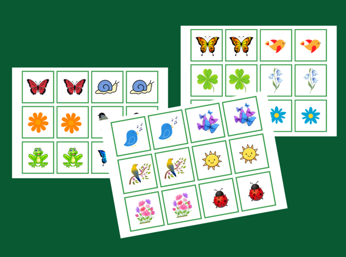 WIOSNA – memory – 36 szt.