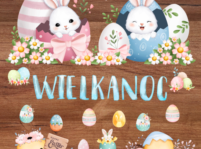 🐰 PAKIET DEKORACJI WIELKANOCNYCH W SUPER CENIE 🐰