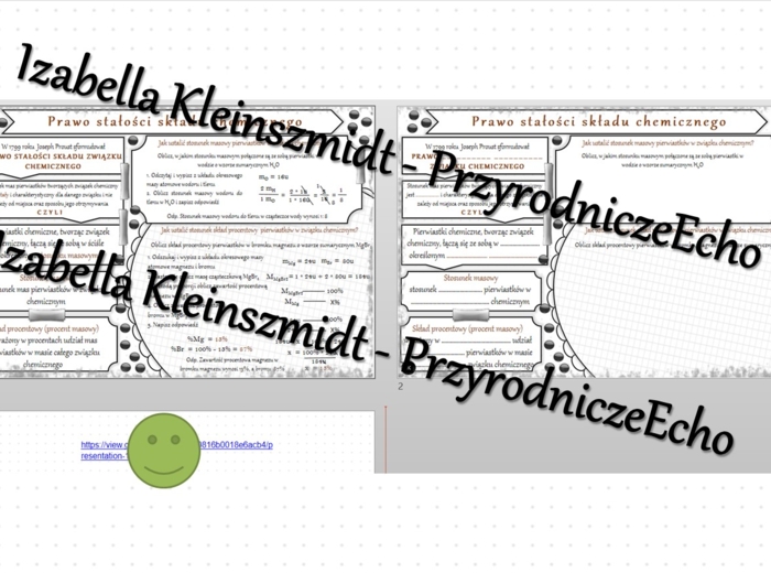 Minizestaw na temat „Prawo stałości składu związku chemicznego” – sketchnotka + karta pracy w power point + gratisowy link do prezentacji multimedialnej niekomercyjnej wykonanej w genial.ly do indywidualnego pobrania i użycia do celów niekomercyjnych. Ch