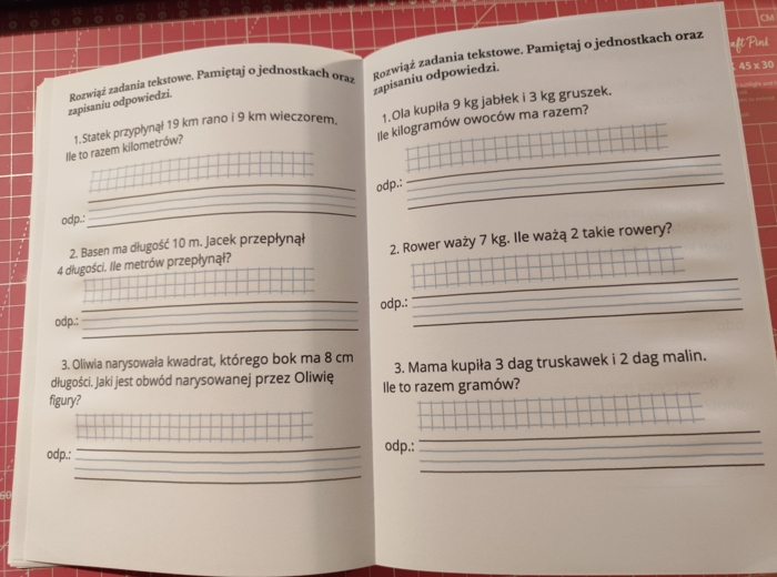 Powtórka materiału z klasy II – idealna na początek klasy III. Edukacja matematyczna.
