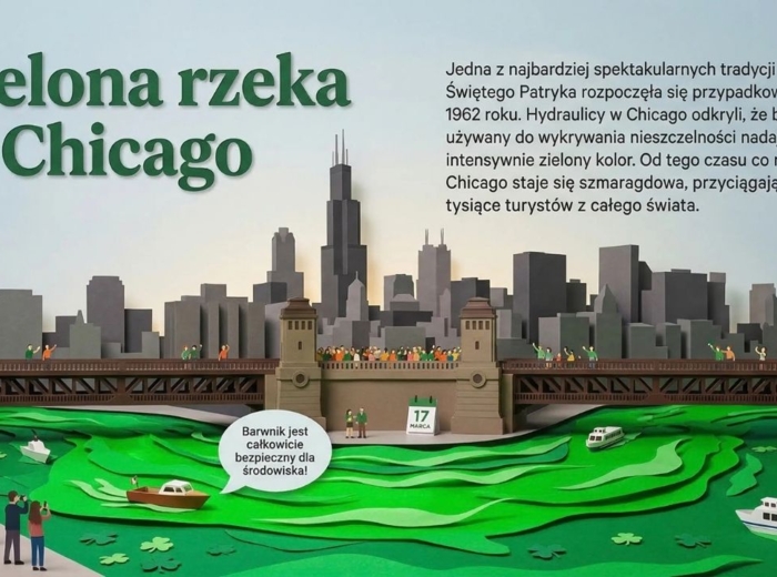 Dzień Świętego Patryka w szkole – gotowa gazetka / prezentacja (16 plansz)