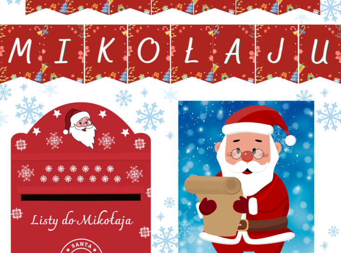 Skrzynka na listy do Św. Mikołaja