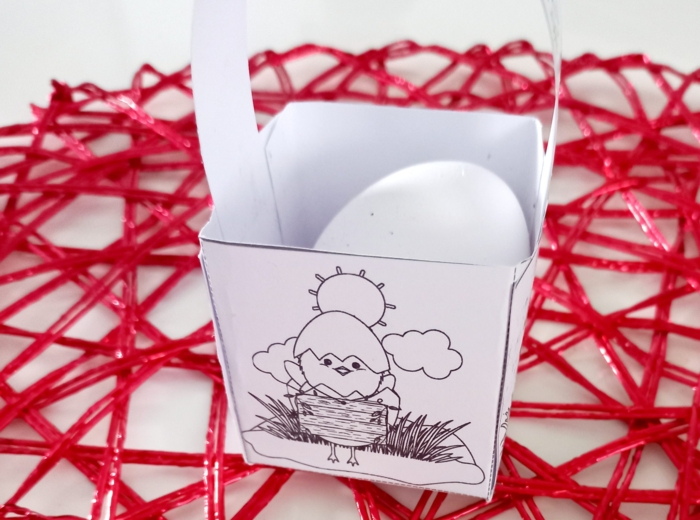 Koszyczek i girlanda