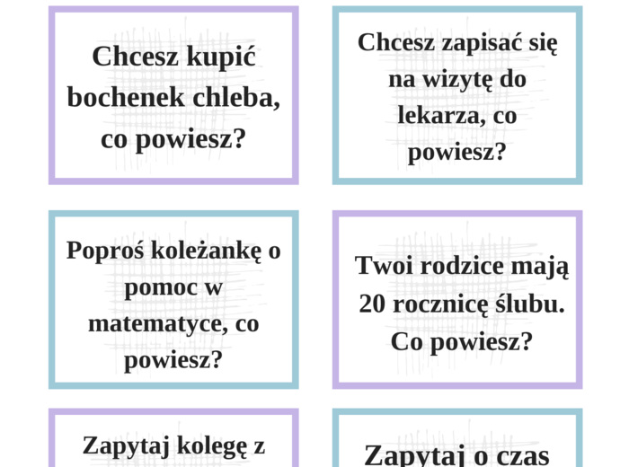 REAKCJE & FUNKCJE JĘZYKOWE - EGZAMIN ÓSMOKLASISTY