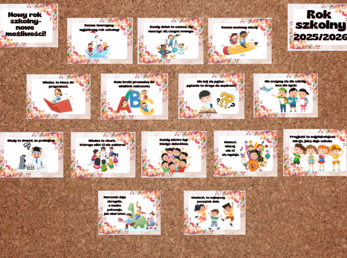 Gazetka: Nowy rok szkolny- nowe możliwości