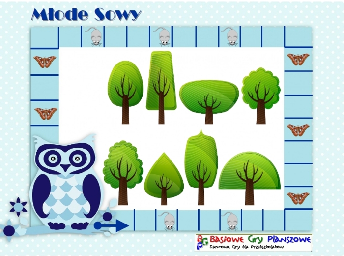 Młode sowy – Gra planszowa