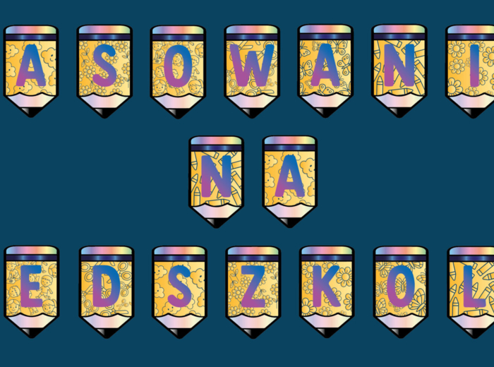 napis PASOWANIE NA PRZEDSZKOLAKA (pdf i png)