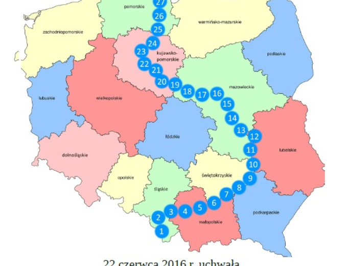 Z biegiem Wisły – Gra planszowa