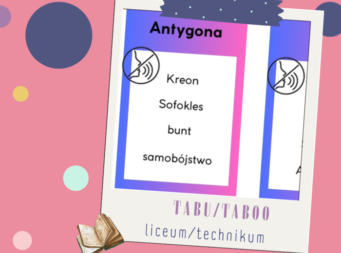 Tabu/Taboo - lektury liceum 72 fiszki
