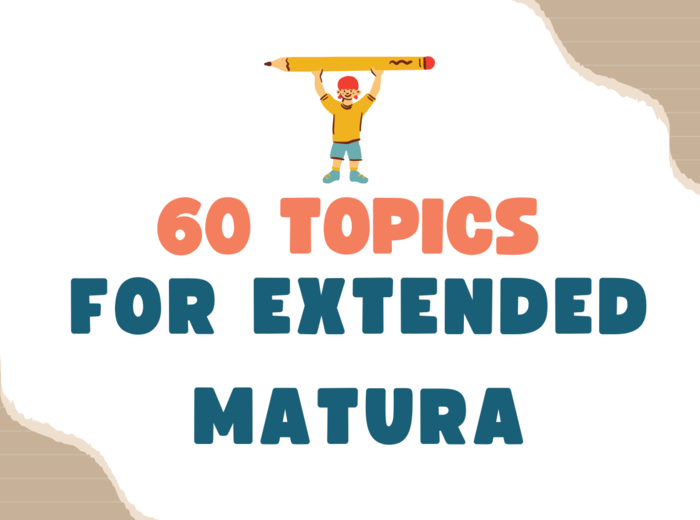 60 tematów do matury rozszerzonej język angielski