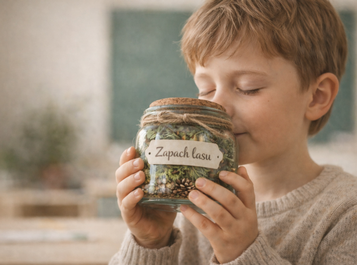 Słoik zapachów lasu