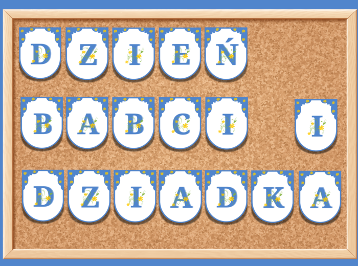 DZIEŃ BABCI i DZIADKA - BABCIU! DZIADKU! TAK BARDZO WAS KOCHAMY!