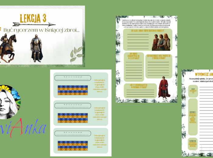 Zestaw materiałów dydaktycznych do omówienia lektury „Zwiadowcy. Ruiny Gorlanu” + PREZENTACJA GRATIS