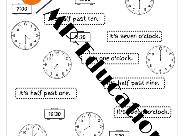 What time is it? - godziny