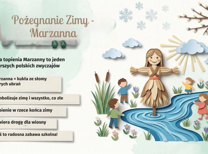 Materiały na gazetkę szkolną lub prezentację MARZEC