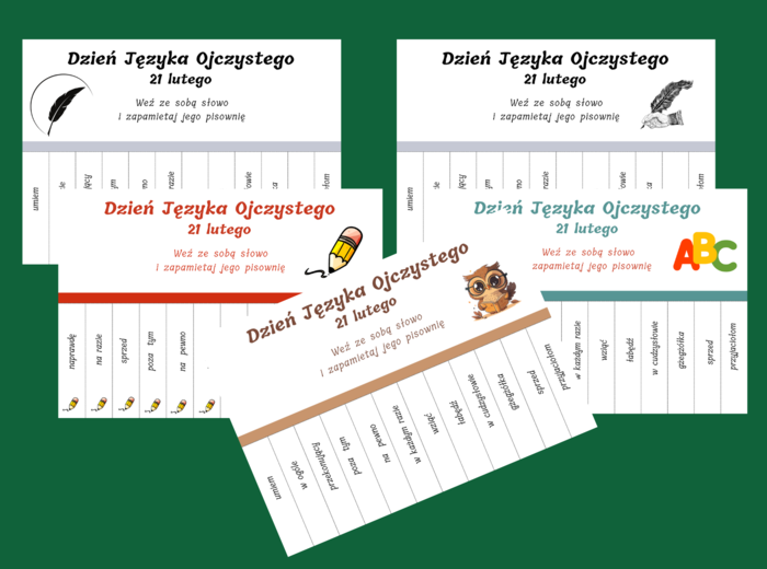 DZIEŃ JĘZYKA OJCZYSTEGO – zdania do urwania