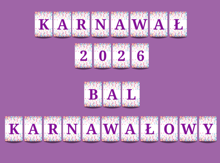 KARNAWAŁ 2026-BAL KARNAWAAŁOWY wzór 6
