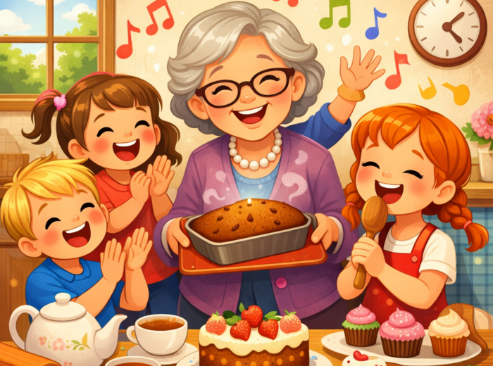 Piosenka na Dzień Babci i Dziadka - Babcia w duszy gra mp3/ wav