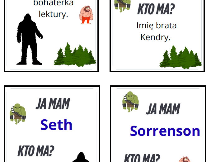 Ja mam... kto ma... "Baśniobór" B. Mull