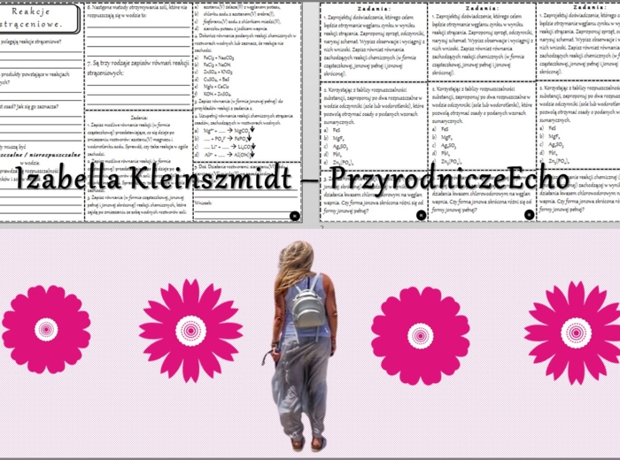 Pomysł na lekcję/karta pracy/stacje zadaniowe/notatki/ materiał do lekcji do tematu „Reakcje strąceniowe” w pdf. W gratisie niekomercyjny scenariusz lekcji/pomysł na lekcję w programie genial.ly do edycji. Na podstawie wydawnictwa MAC. Chemia 8. Dział „S