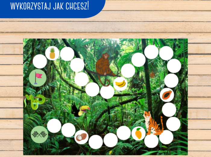 Plansza do gry | Dżungla