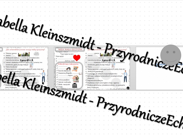Minizestaw na temat „Moja mała ojczyzna” – sketchnotka + karta pracy w power point + gratisowy link do prezentacji multimedialnej niekomercyjnej wykonanej w genial.ly do indywidualnego pobrania i użycia do celów niekomercyjnych. Geografia 7, „Mój region 